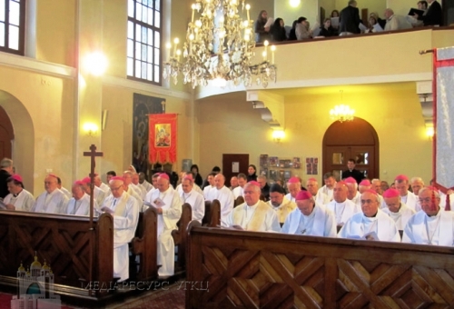 Глава УГКЦ очолив Божественну Літургію в рамках засідання Ради Єпископських Конференцій Європи